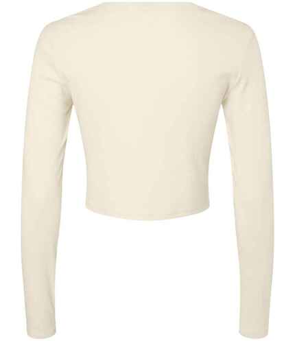 Bella Micro Rib Long Sleeve Baby T-Shirt 2