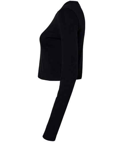 Bella Micro Rib Long Sleeve Baby T-Shirt 1