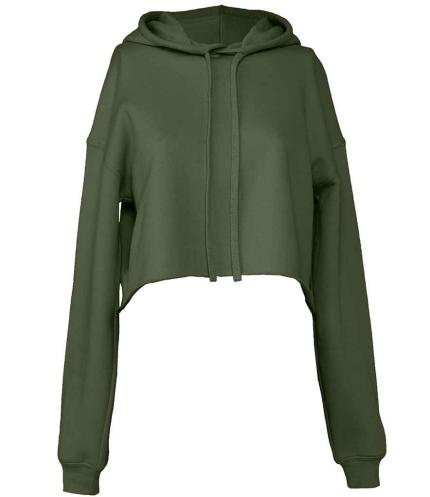 Bella Ladies Cropped Hoodie