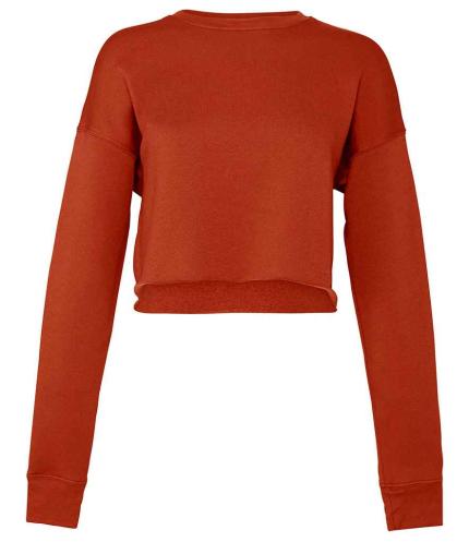 Bella Ladies Cropped Sweatshirt