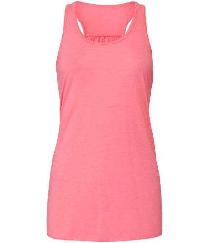 Bella Ladies Flowy Racer Back Tank Top