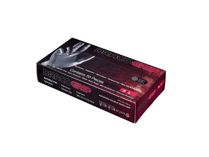 Black Nitrile Fish Grip (50 Pairs) 1