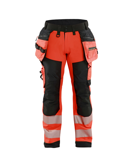 Blaklader 1820 Softshell Holster Kneepad Hi-vis Trousers 0
