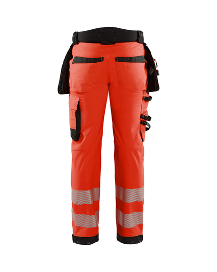 Blaklader 1820 Softshell Holster Kneepad Hi-vis Trousers 1
