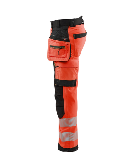 Blaklader 1820 Softshell Holster Kneepad Hi-vis Trousers 3