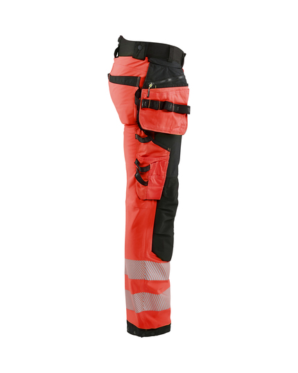 Blaklader 1820 Softshell Holster Kneepad Hi-vis Trousers 2