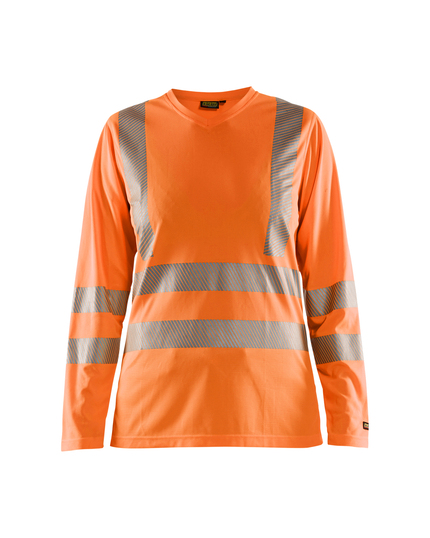 Blaklader 3485 Women's Hi-Vis t-shirt long sleeve 0
