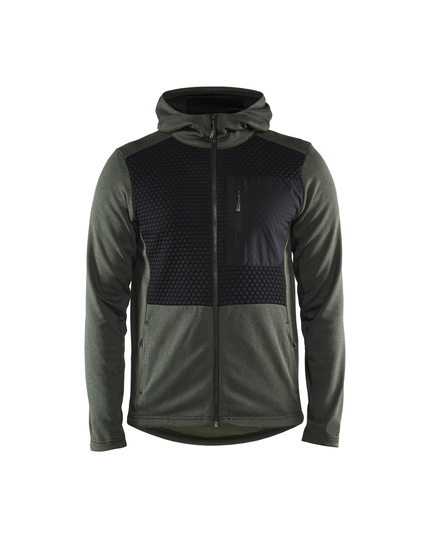 Blaklader 3540 Hoodie with full-length zip 0