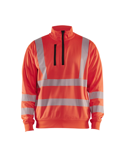 Blaklader 3564 Hi-Vis Sweatshirt Half-zip 0