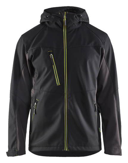 Blaklader 4753 Softshell jacket with hood 0