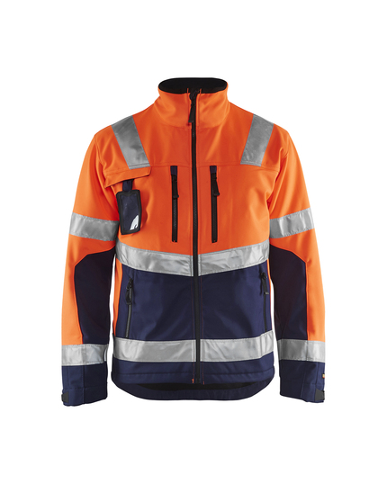 Blaklader 4900 Hi-Vis Softshell jacket 0