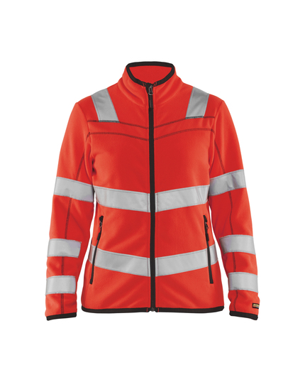 Blaklader 4966 Women's microfleece jacket Hi-Vis 0