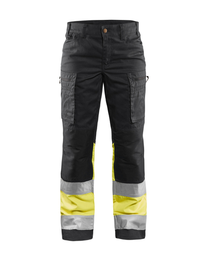 Blaklader 7161 Women's Hi-Vis trousers with stretch 0