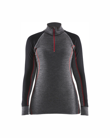 Blaklader 7299 Women's zip-up thermal top XWarm 0
