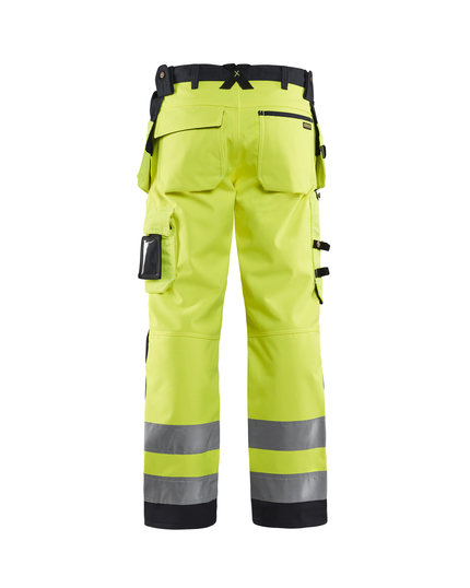 Blaklader Hi-Vis Softshell craftsman trousers 1