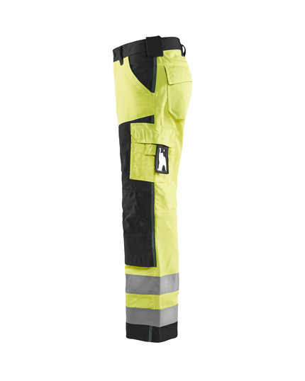 Blaklader 1566 Hi-Vis trousers without nail pockets 2