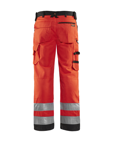 Blaklader Hi-Vis trousers without nail pockets 1
