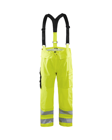 Blaklader Rain trousers Hi-Vis Level 3