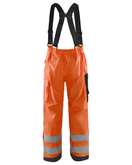 Blaklader Rain trousers Hi-Vis Level 3 1