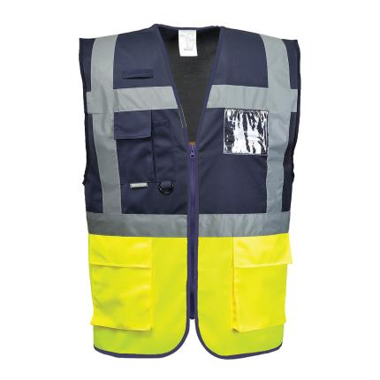 Portwest
 Paris Hi-Vis Contrast Executive Vest