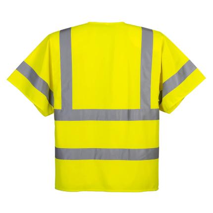 Portwest
 Hi-Vis Band and Brace Zip Vest S/S 1