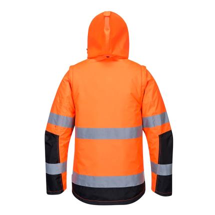 Portwest Hi-Vis 3-in-1 Contrast Winter Pro Jacket 1