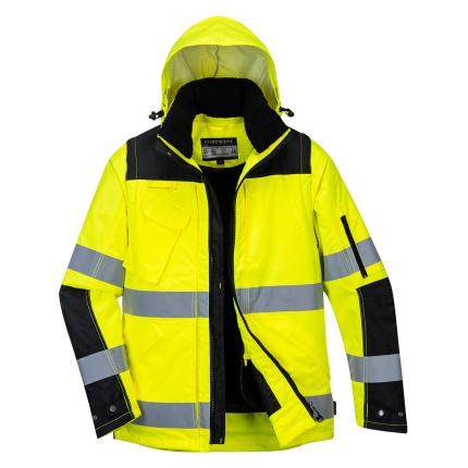 Portwest
 Hi-Vis 3-in-1 Contrast Winter Pro Jacket