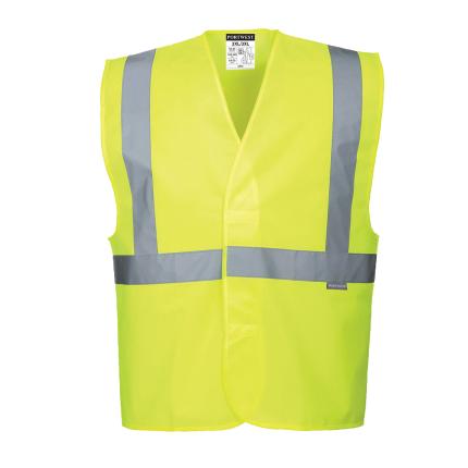 Portwest Hi-Vis Band and Brace Vest - Yellow | Order Uniform UK Ltd