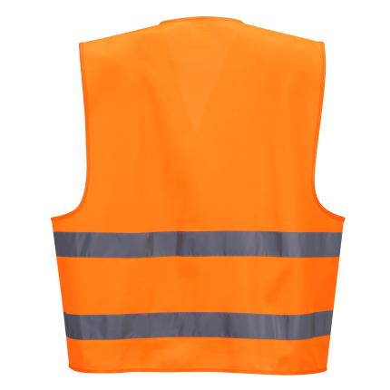 Portwest
 Hi-Vis Two Band Dual ID Holder Vest 1