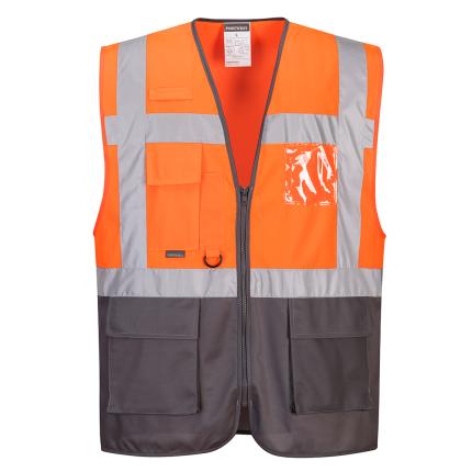 Portwest
 Warsaw Hi-Vis Contrast Executive Vest