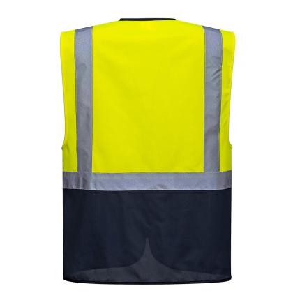 Portwest Warsaw Hi-Vis Contrast Executive Vest 1