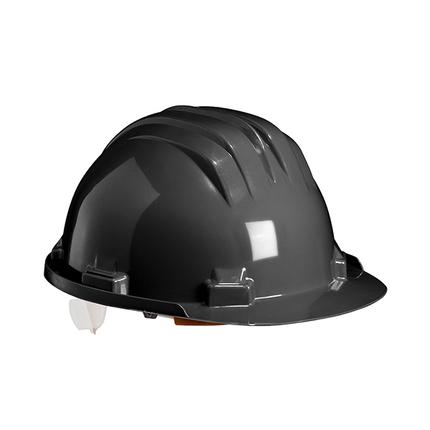 CLIMAX SLIP HARNESS SAFETY HELMET - BLACK