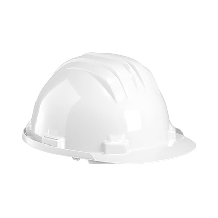 CLIMAX WHEEL RATCHET SAFETY HELMET - WHITE