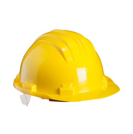 CLIMAX WHEEL RATCHET SAFETY HELMET - YELLOW