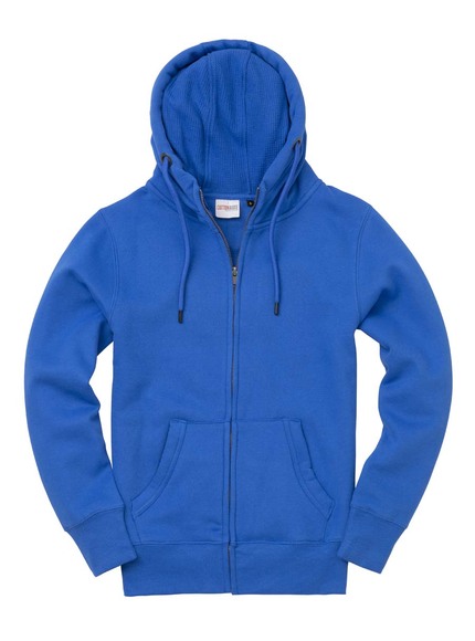 Cotton Ridge Ultra Premium Zip Hoodie (W51PF) - Royal Blue
