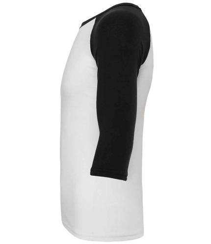 Canvas Unisex 3/4 Sleeve Baseball T-Shirt 1