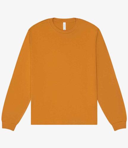 Canvas Unisex Heavyweight Long Sleeve Boxy T-Shirt 0