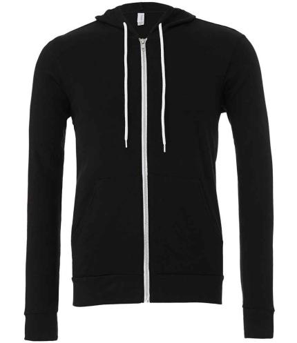 Canvas Unisex Full Zip Hoodie 0