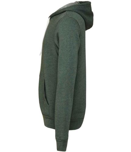 Canvas Unisex Full Zip Hoodie 1