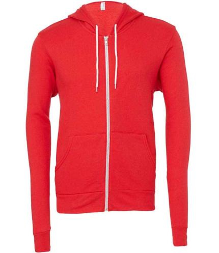 Canvas Unisex Full Zip Hoodie