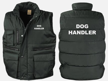 Dog Handler Printed Result Workguard Bodywarmer