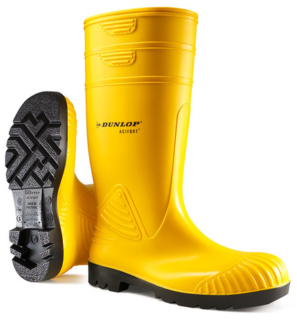 DUNLOP ACIFORT HEAVY DUTY WELLINGTON - YELLOW 0