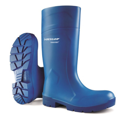 DUNLOP PUROFORT MULTIGRIP SAFETY WELLINGTON BLUE