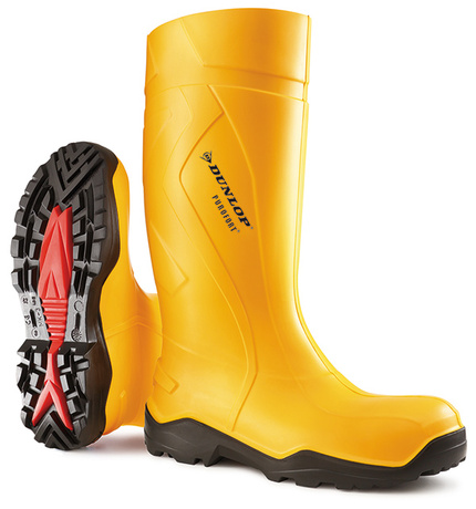 DUNLOP PUROFORT+FULL SAFETY WELLINGTON YELLOW 0