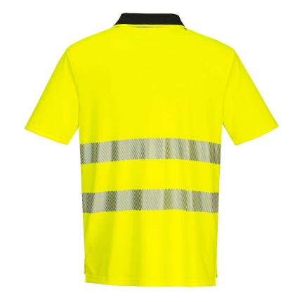 Portwest
 DX4 Hi-Vis Zip Polo Shirt S/S 1