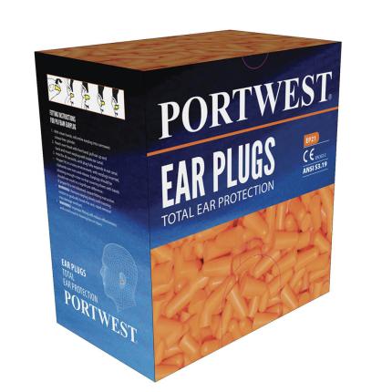 Portwest
 Ear Plug Dispenser Refill Pack (500 pairs) 0