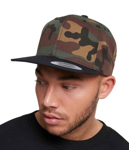 Flexfit Two Tone Classic Camo Snapback Cap 2