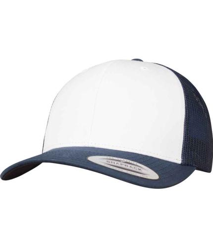 Flexfit Retro Coloured Front Trucker Cap