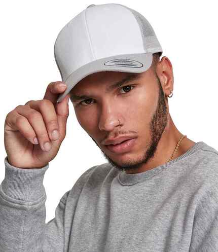 Flexfit Retro Coloured Front Trucker Cap 2
