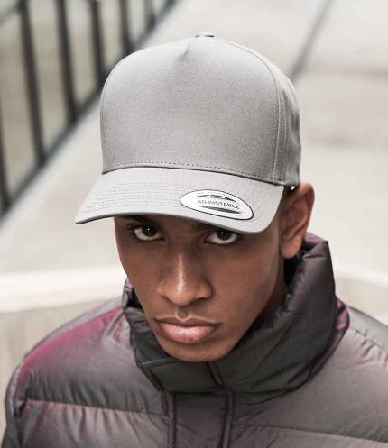 Flexfit 5 Panel Curved Classic Snapback Cap 2